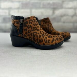 Alegria Sloan Leopard‎ Bootie Womens Size EU 36 Boots SLO-402